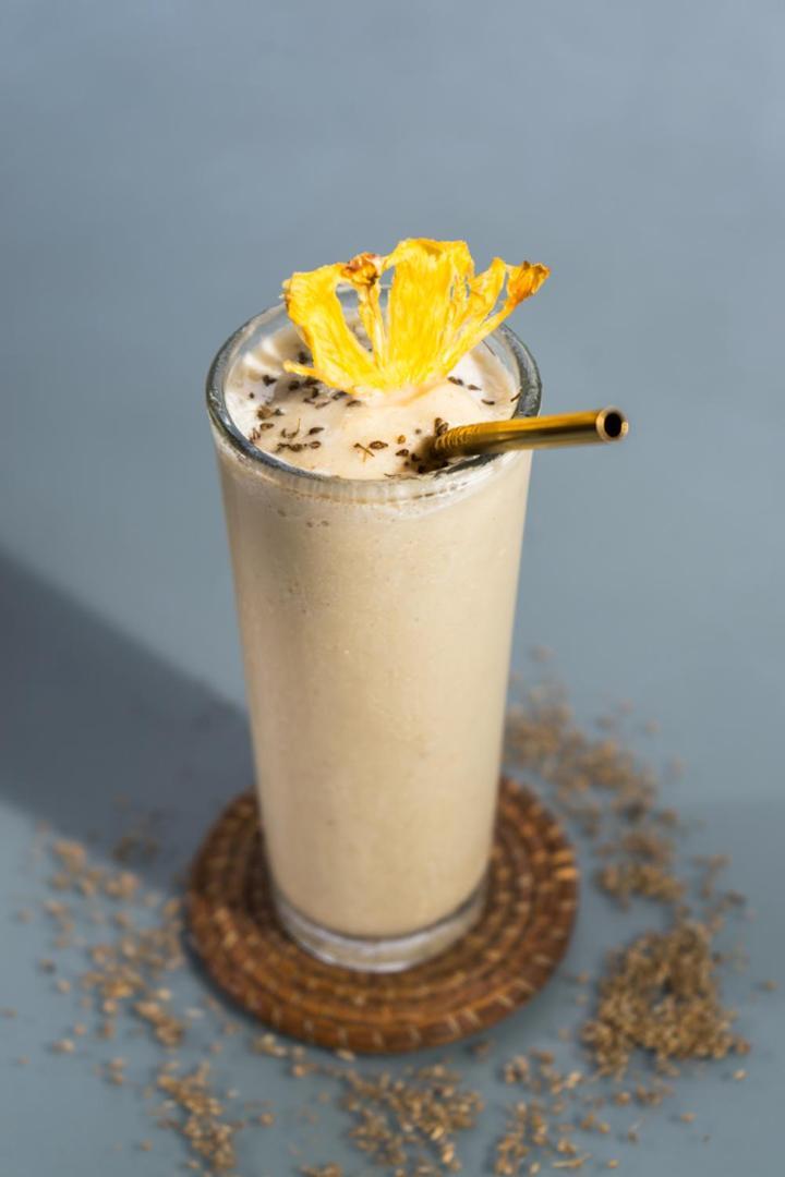 Hotel Makaaba Eco-Boutique Bacalar Bagian luar foto A glass of horchata