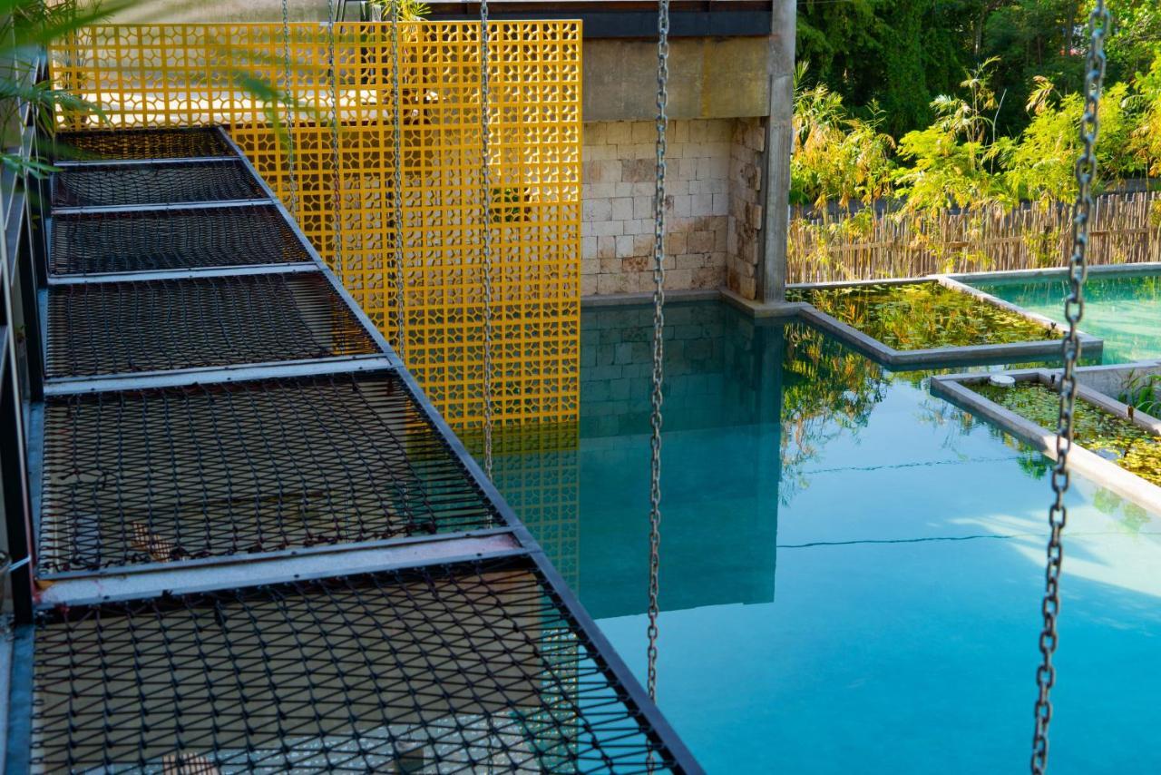 Hotel Makaaba Eco-Boutique Bacalar Bagian luar foto The water gate